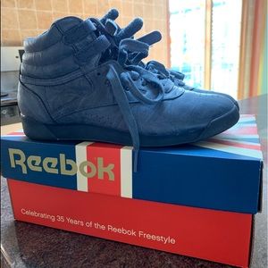 Reebok Freestyle Hi top